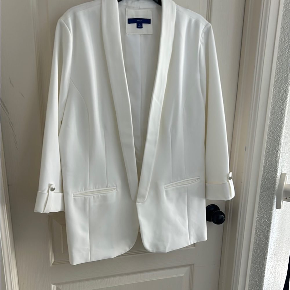 White Express Blazer